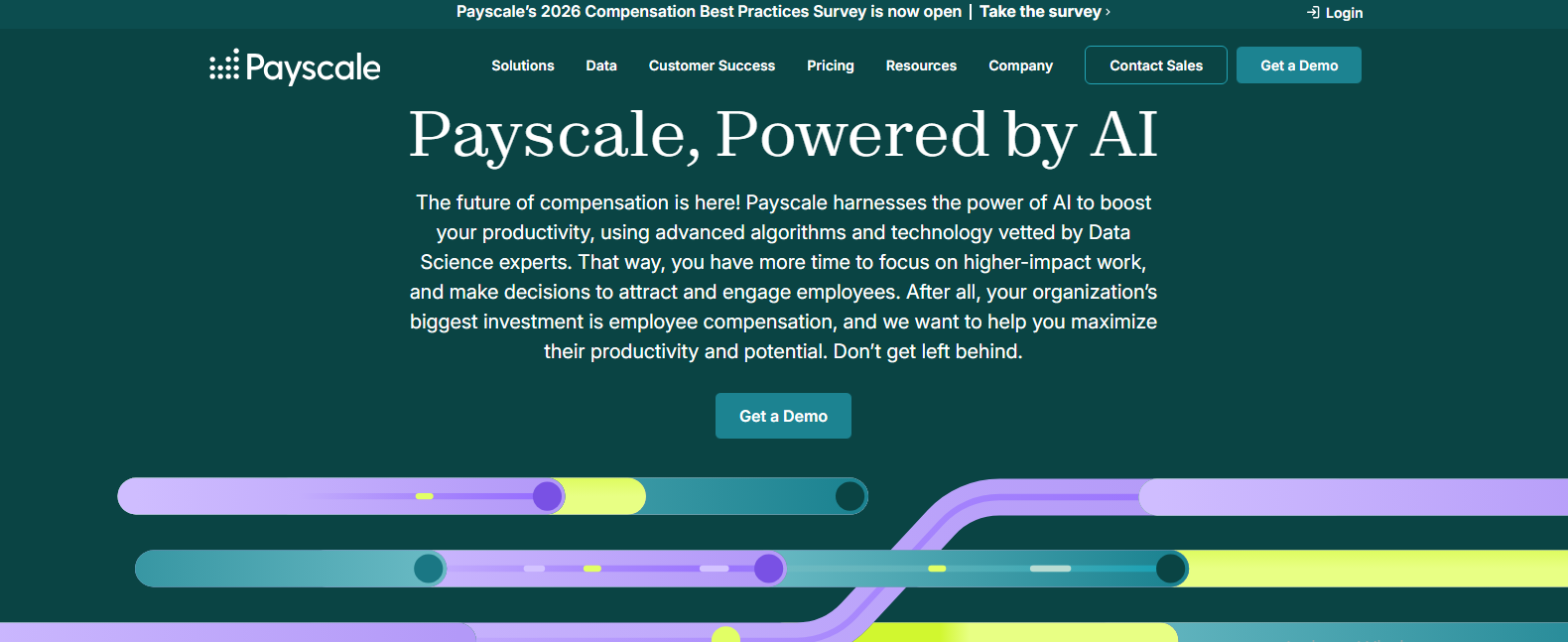 Payscale AI banner