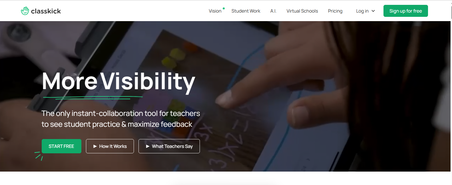Classkick AI banner